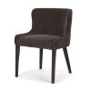 Nolan Slope Charcoal Chenille Dining Chair 1 0100536 71252 A