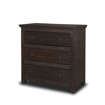 Rhett Reclaimed Wood 3 Drawer Cabinet