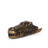 Alistair Antiqued Gold Cast Metal Decorative Skull Object 1 0099994 71170 A