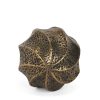 Imani Small Sculptural Textured Antiqued Gold Metal Decorative Orb Object 1 0099988 71164 A