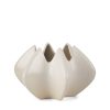 Ulrich Sculptural Cream Glazed Ceramic Vase 2 0090395 70975 A