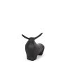 Radu Small Matte Black Metal Bull Decorative Object 2 0086358 70719 A