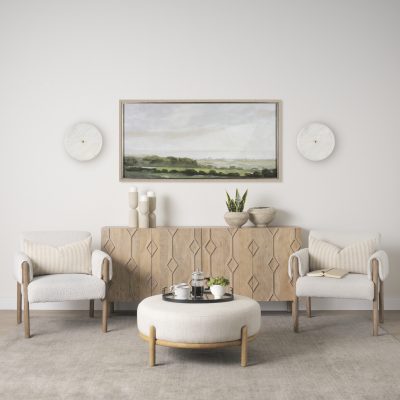 Alternative view of Dolly Brushed Gold Metal w/ Alabaster Shade 4-Light Wall Sconce