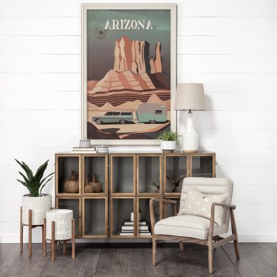 Alternative view of Azul (Large) 5L x 5W Gray Ceramic Detailed Decorative Box