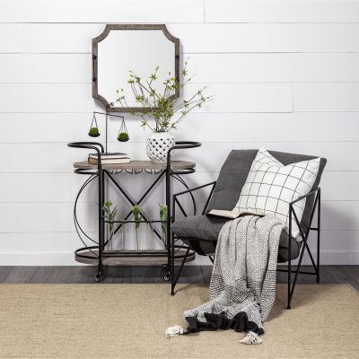 Alternative view of Ellis 10L x 4W Black Metal Vintage Inspired Weighing Scale