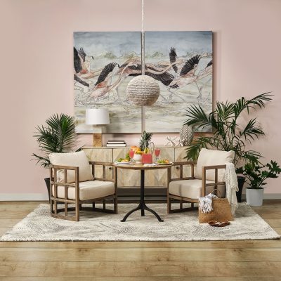 Alternative view of Hogarth III 72L x 15W x 34H Brown Solid Wood Frame Gold Metal Base 4 Cabinet Door Sideboard