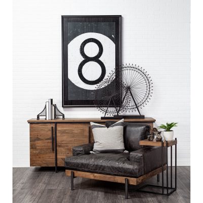 Alternative view of London Eye 3L x 25W Black Metal London Eye Replica