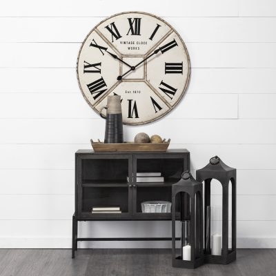 Alternative view of Garand Large 18.8H Two-Toned Black/Natural Ceramic Jug