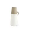 Garand Medium 15H Two-Toned White Natural Ceramic Jug 1 0007443 31059 A