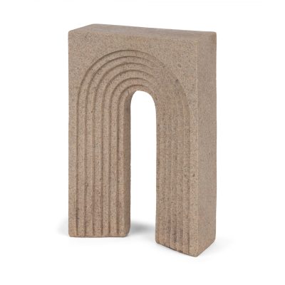 Kacia Resin Textured SandStone Decorative Object