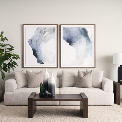 Alternative view of Warner Gray Two Piece Sofa Set