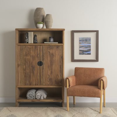 Alternative view of Wayde Curio Cabinet Recycled Pine