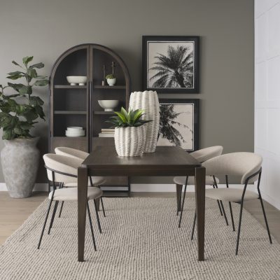 Alternative view of Velia Tall Seashell Sculptural Cream Glazed Ceramic Vase