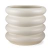 Twyla Tall Cream Glazed Floor Ceramic Vase 2 0090449 70982 A