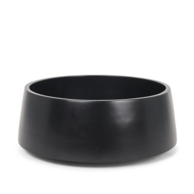 Kadara Black Solid Wood Decorative Bowl