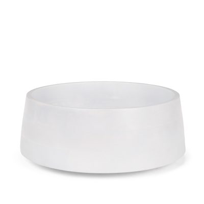 Kadara White Washed Solid Wood Decorative Bowl