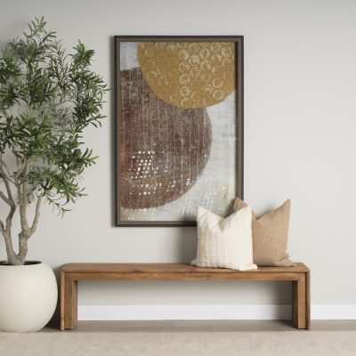 Alternative view of Tahira Rectangular Recycled Wooden Bench