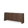 Tammar Brown Wood 4-Door Sideboard 1 0089771 70844 A