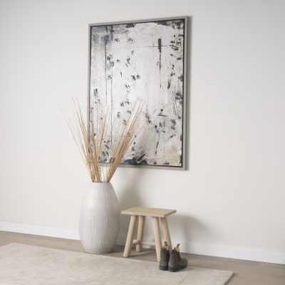 Alternative view of Sekou Light Brown Short Wooden Craftsman Stool