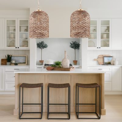 Alternative view of Sana Tall Watergrass Pendant Light