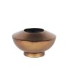 Quiana Medium Textured Gold Metal Vase 2 0087929 70663 A