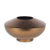 Quiana Large Gold Metal Vase 2 0087920 70662 A