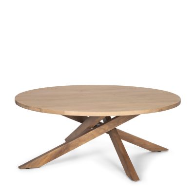 Solana Light Brown Wood Coffee Table