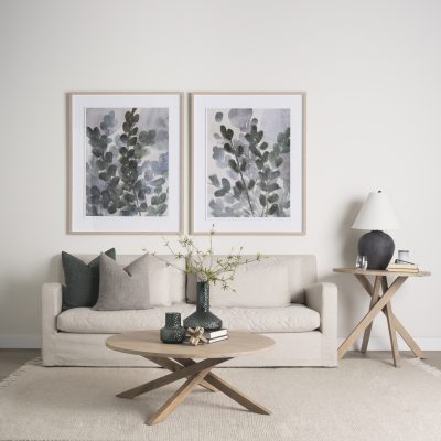 Alternative view of Solana Light Brown Wood Foyer Table