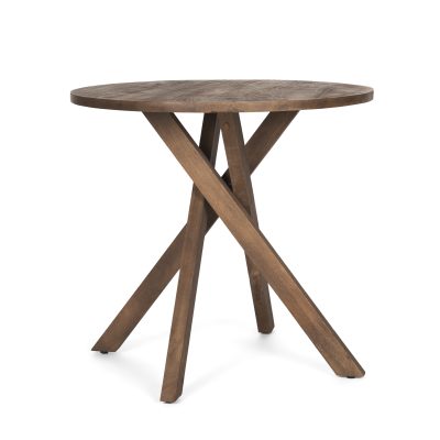 Solana Medium Brown Wood Foyer Table