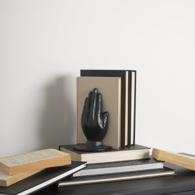 Alternative view of Praying Hands Bronze Cast Iron Book Ends