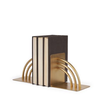 Hope Gold Metal Bookends