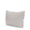 Halston Arm Pillow Light Gray Performance Fabric
