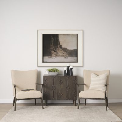 Alternative view of Argent Beige Boucle Accent Chair
