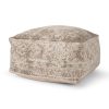 Khloe Large Taupe Pouf 2 0070626 70380 A