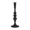 Haute Large Matte Black Blown Glass Candlestick 1 0079564 70359 A