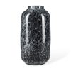 Masai Large Black Mottled Glass Vase 1 0079429 70350 A