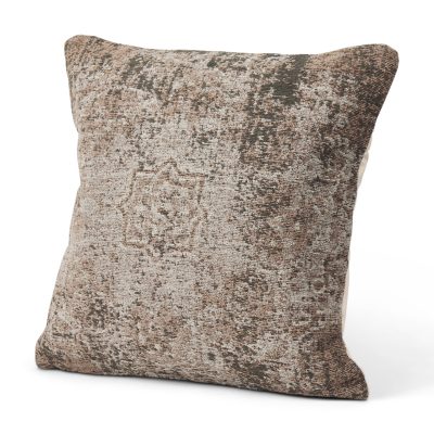 Khloe Taupe Square Pillow Cover