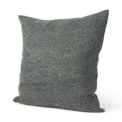 Jack Green Linen Square Decorative Pillow Cover