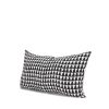 Jolie Cream w/ Black Print Linen Lumbar Decorative Pillow Cover