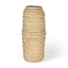 Kamli Large Beige Paper Mache Vase