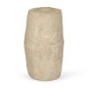 Rama Large Beige Paper Mache Floor Vase