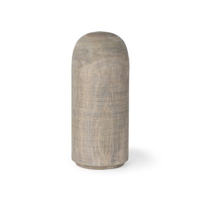 Knox Medium Gray-Wash Wood Decorative Object