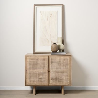 Alternative view of Rylee 7.7H Medium Brown Ceramic Vase