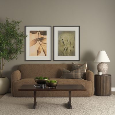 Alternative view of Viktor 55"L Dark Brown Solid Wood Coffee Table