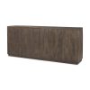 West 82.0L x 18.0W x 34.0H Wooden Angular Sideboard 2 0063135 69872 A
