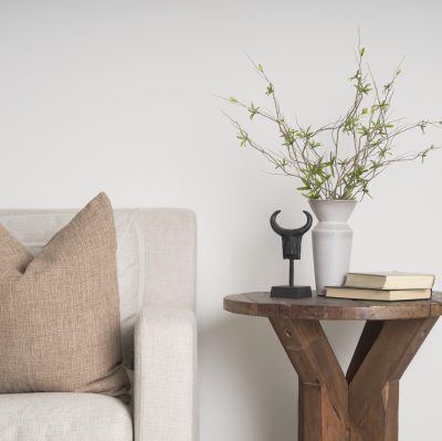 Alternative view of Esme 4.5L x 4.5W x 10.4H Whitewashed Ceramic Vase