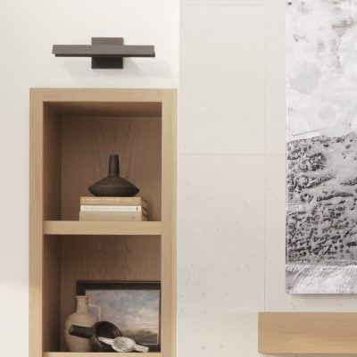 Alternative view of Rylee 6.9H Dark Brown Ceramic Vase