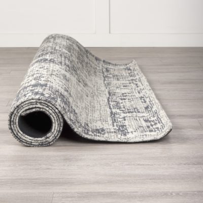 Alternative view of Greyson 96.0L x 60.0W x 0.4H Gray Area Rug