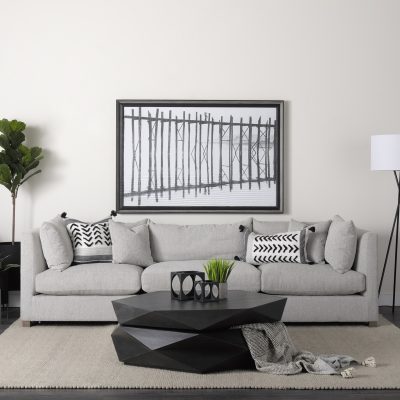 Alternative view of Valence 2 Piece Light Gray Modular Sofa Set