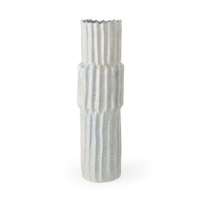 Cardon 23.0H Gray Ceramic Vase